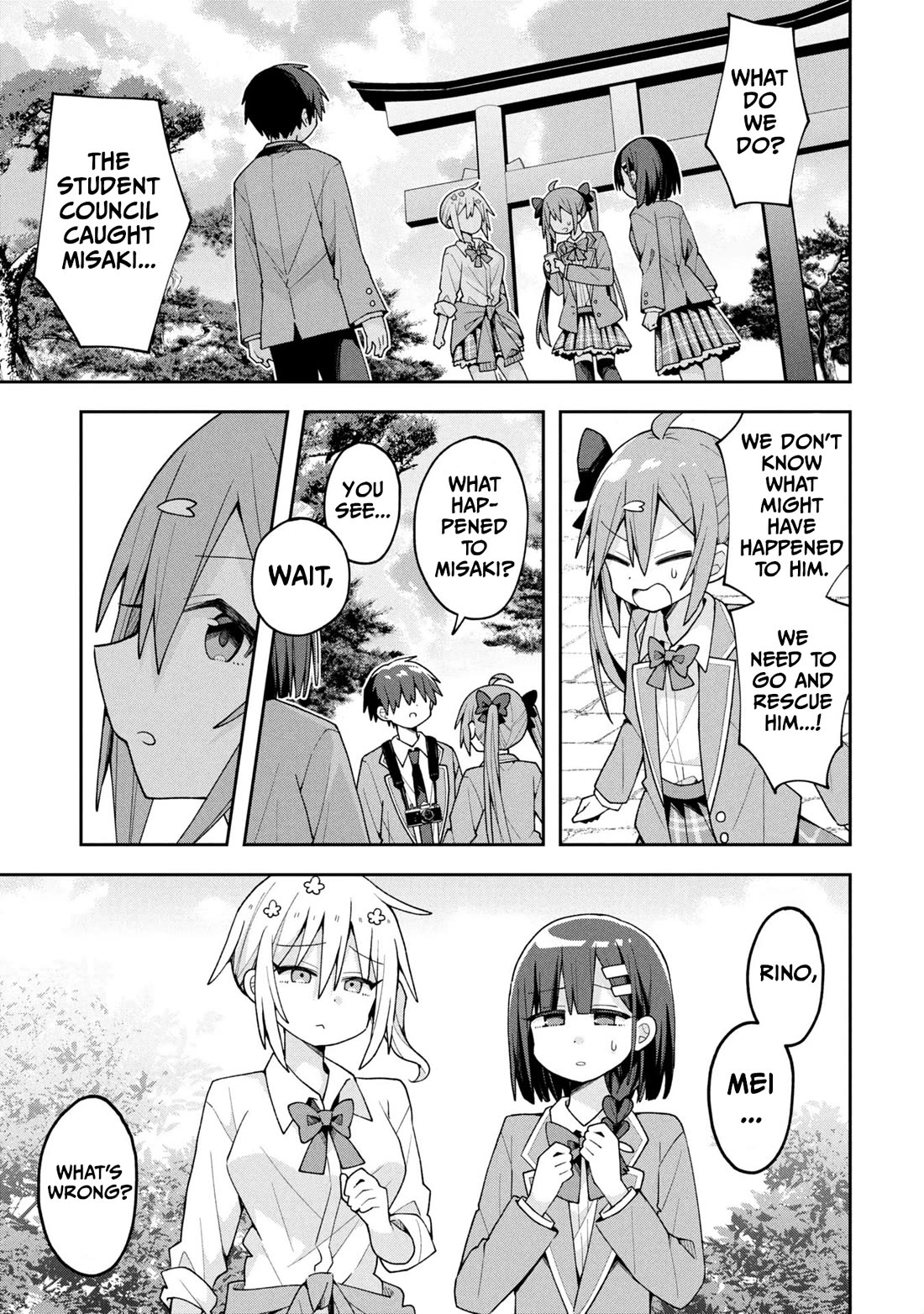 Misaki-kun is Unobtainable chapter 28 page 1