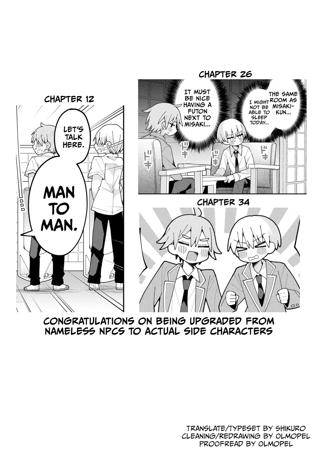 Misaki-kun is Unobtainable chapter 34 page 17