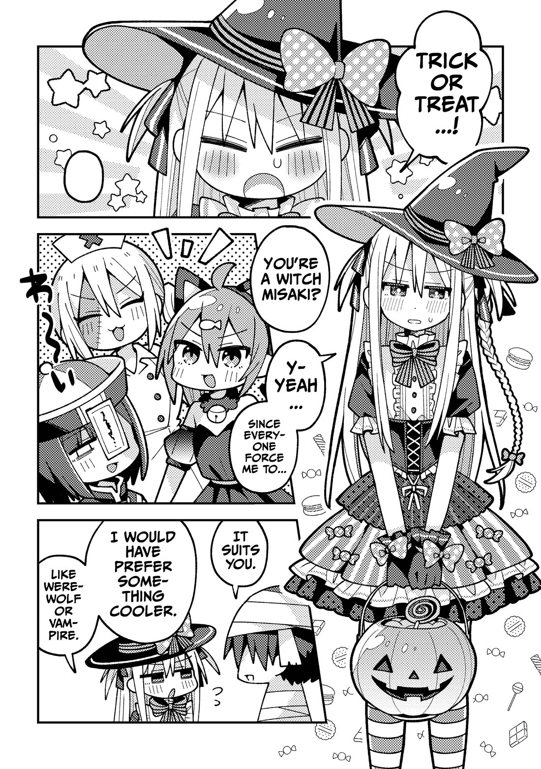 Misaki-kun is Unobtainable chapter 35.5 page 1