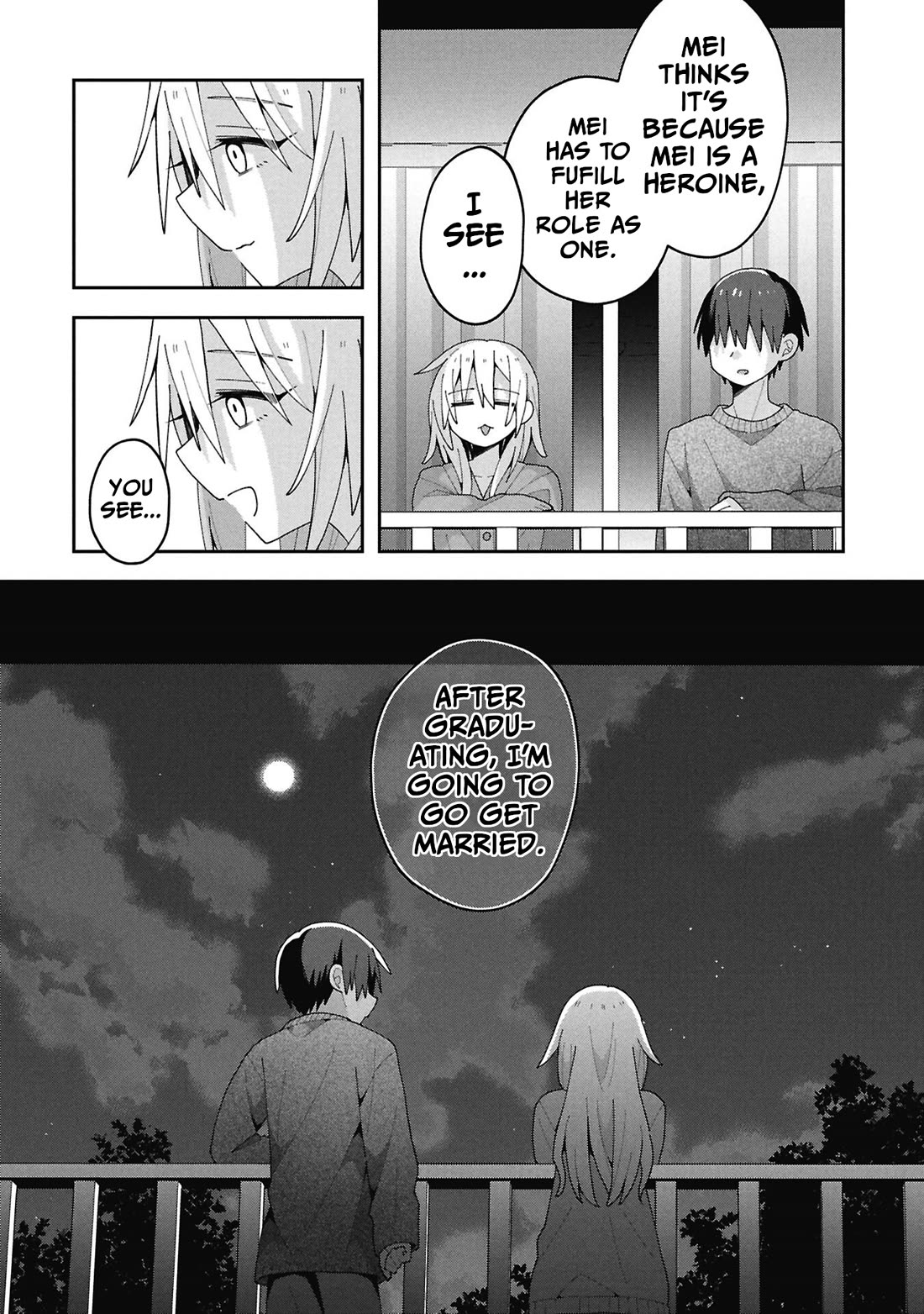 Misaki-kun is Unobtainable chapter 35 page 10