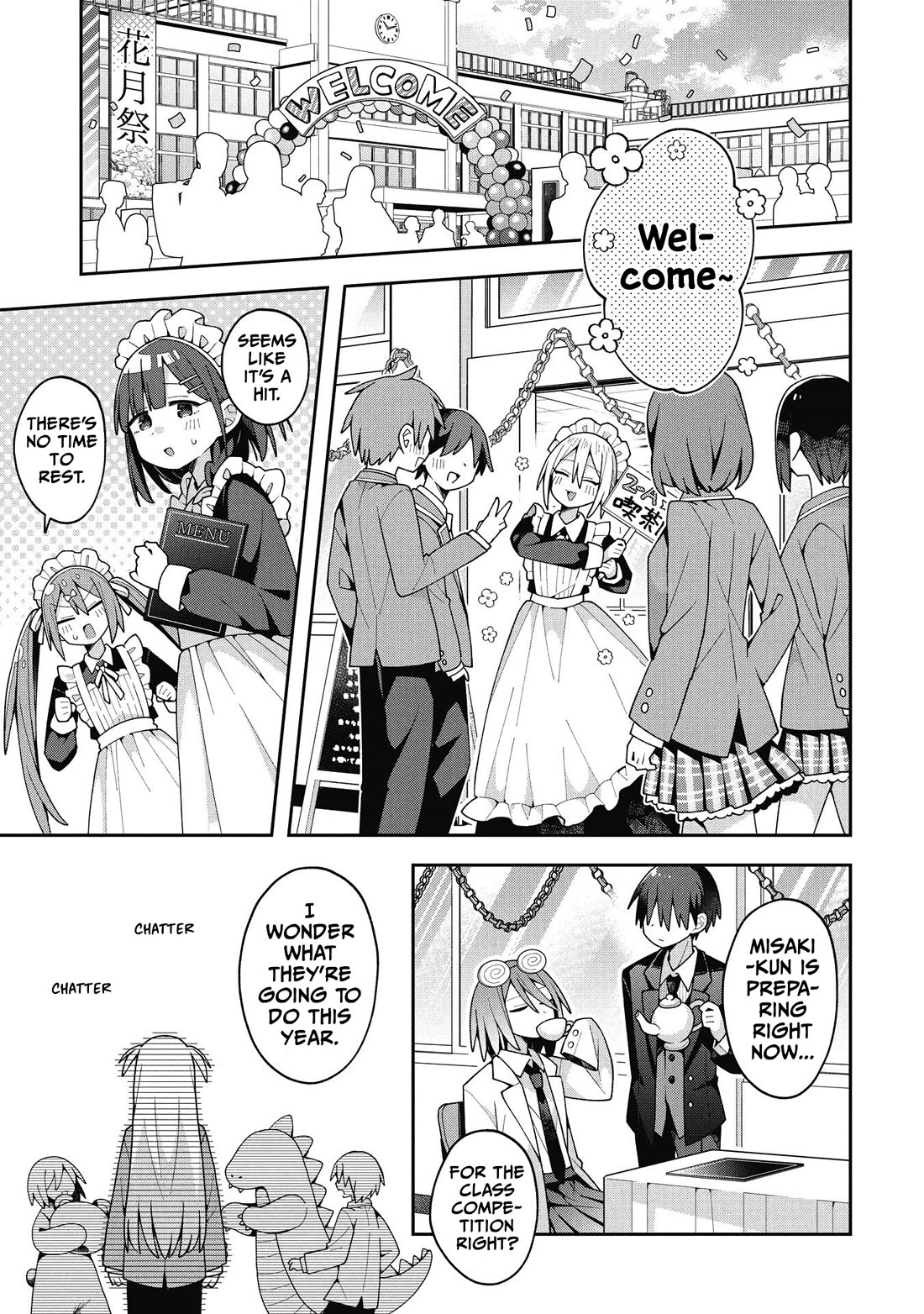 Misaki-kun is Unobtainable chapter 37 page 1