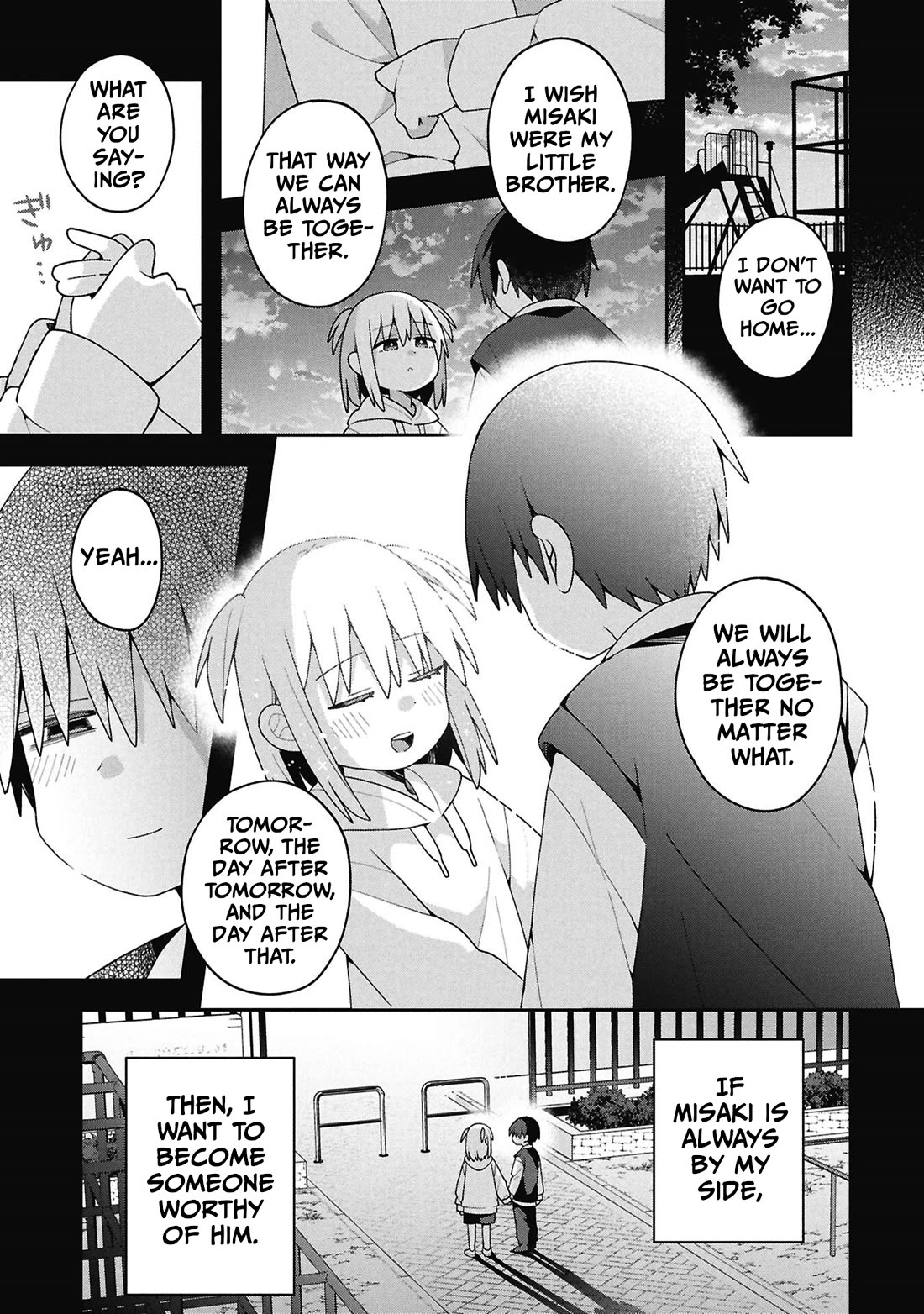 Misaki-kun is Unobtainable chapter 38 page 11