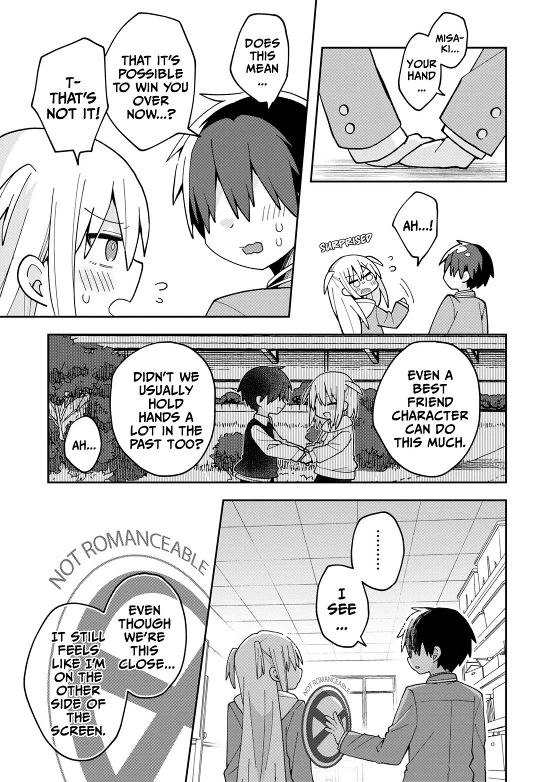 Misaki-kun is Unobtainable chapter 4 page 13