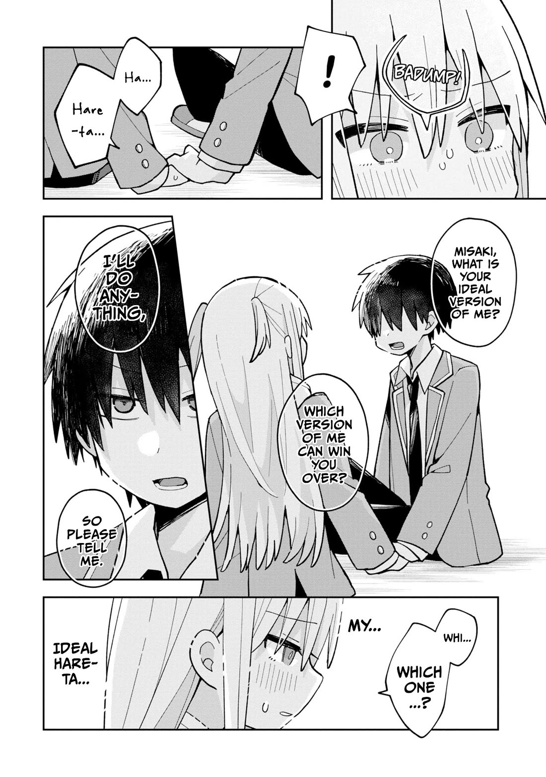 Misaki-kun is Unobtainable chapter 4 page 14