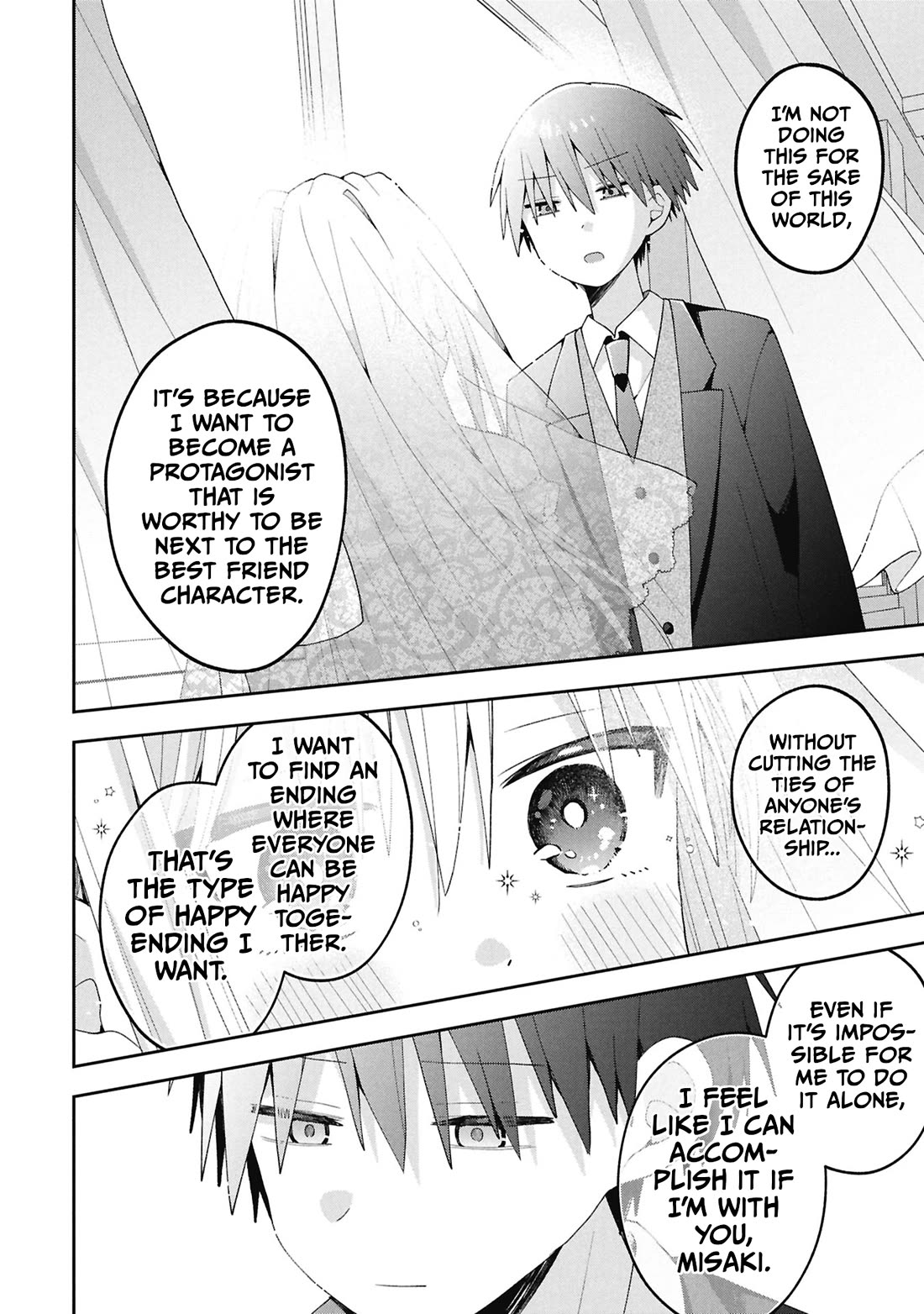 Misaki-kun is Unobtainable chapter 40 page 11