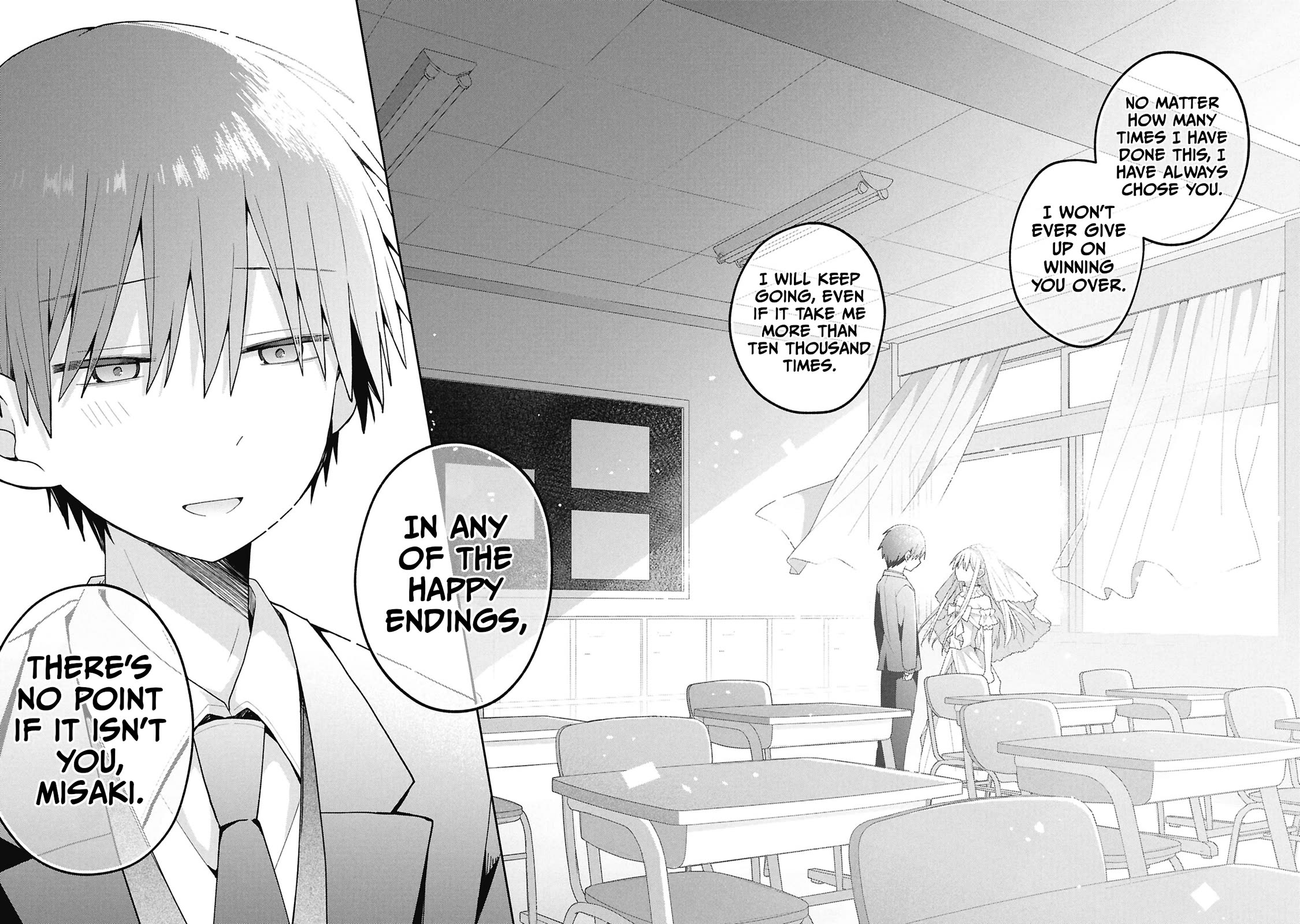 Misaki-kun is Unobtainable chapter 40 page 4