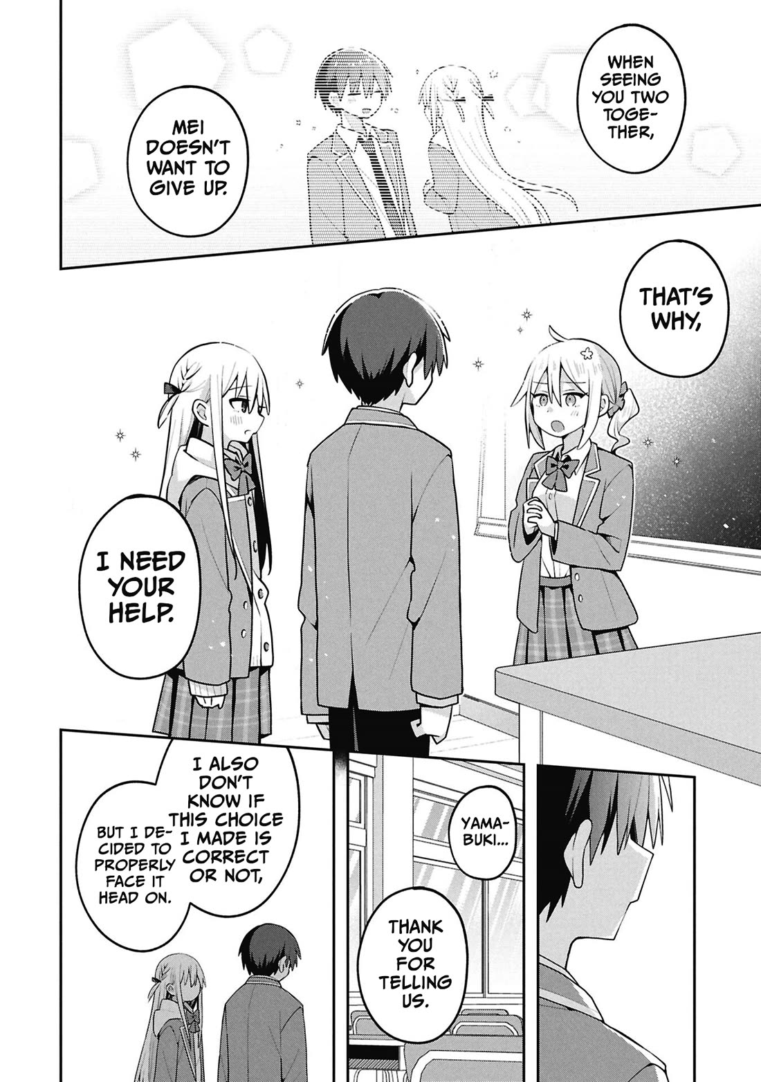 Misaki-kun is Unobtainable chapter 43 page 2