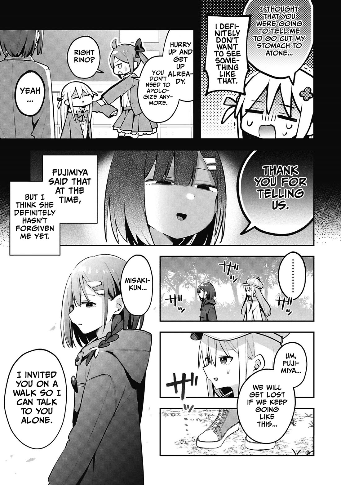 Misaki-kun is Unobtainable chapter 45 page 13