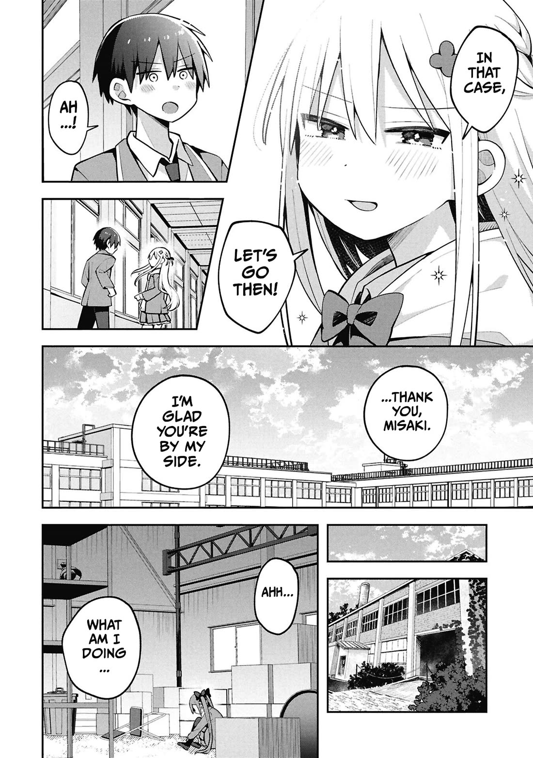 Misaki-kun is Unobtainable chapter 47 page 14
