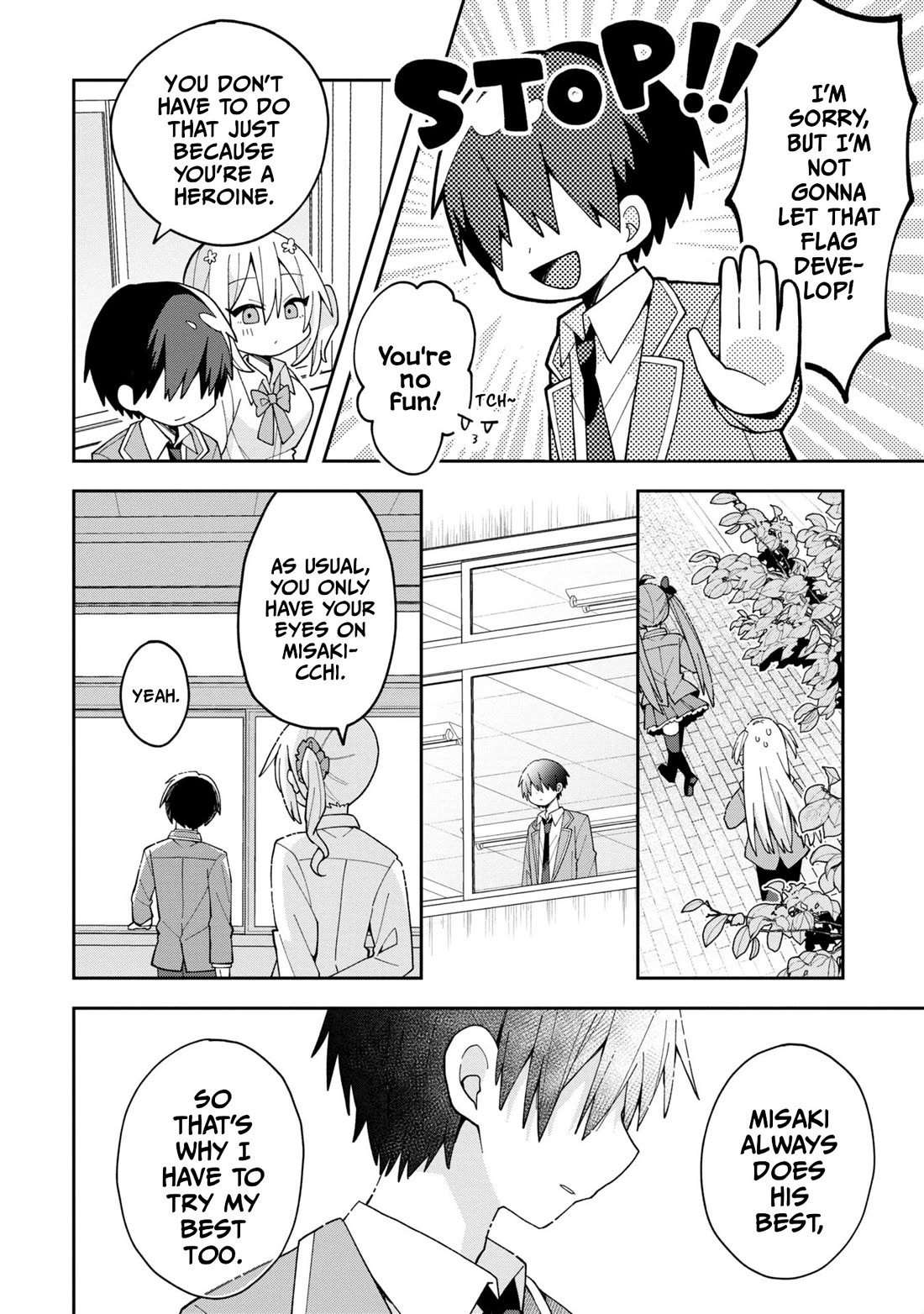 Misaki-kun is Unobtainable chapter 7 page 12