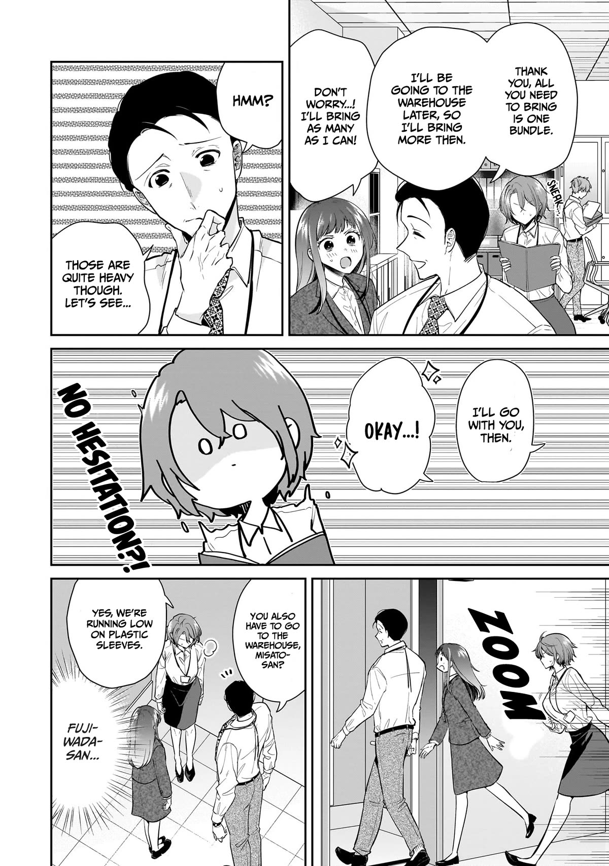 Misato-san is a Bit Cold Towards Her Boss Who Pampers chapter 10 page 12