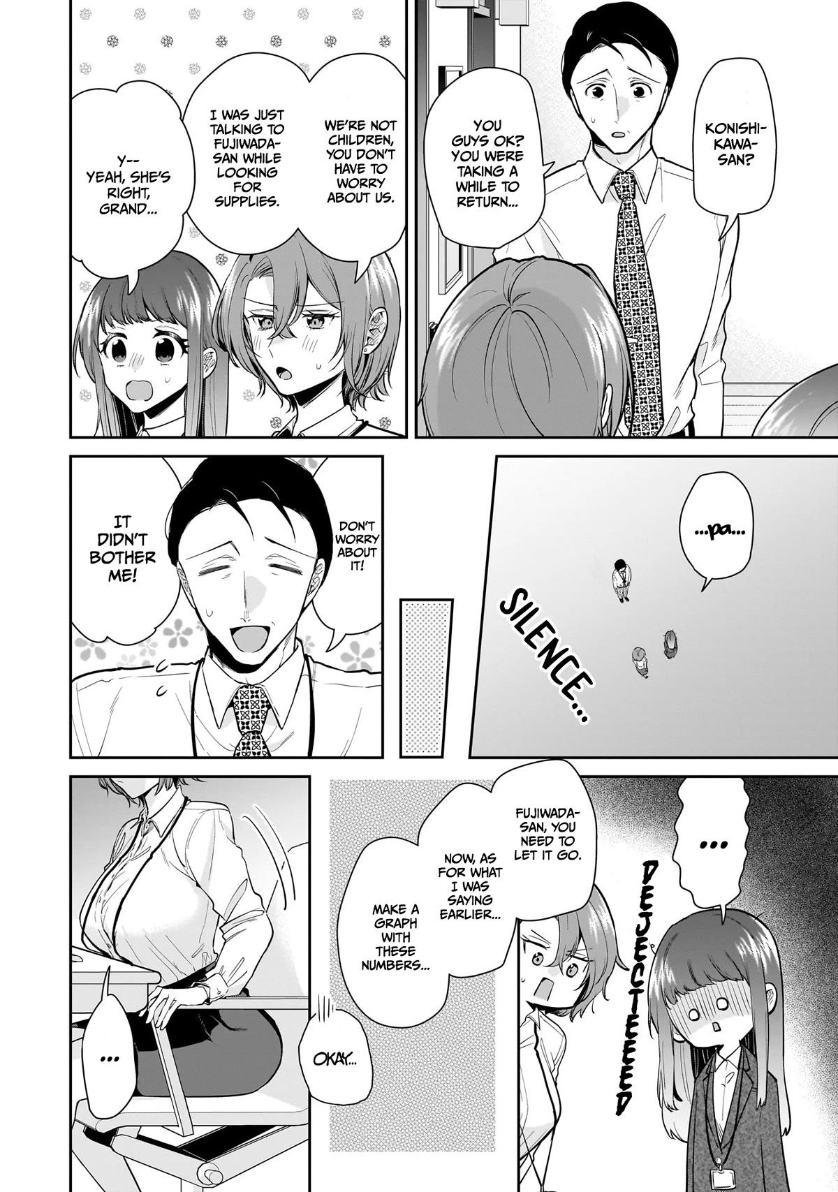 Misato-san is a Bit Cold Towards Her Boss Who Pampers chapter 10 page 18