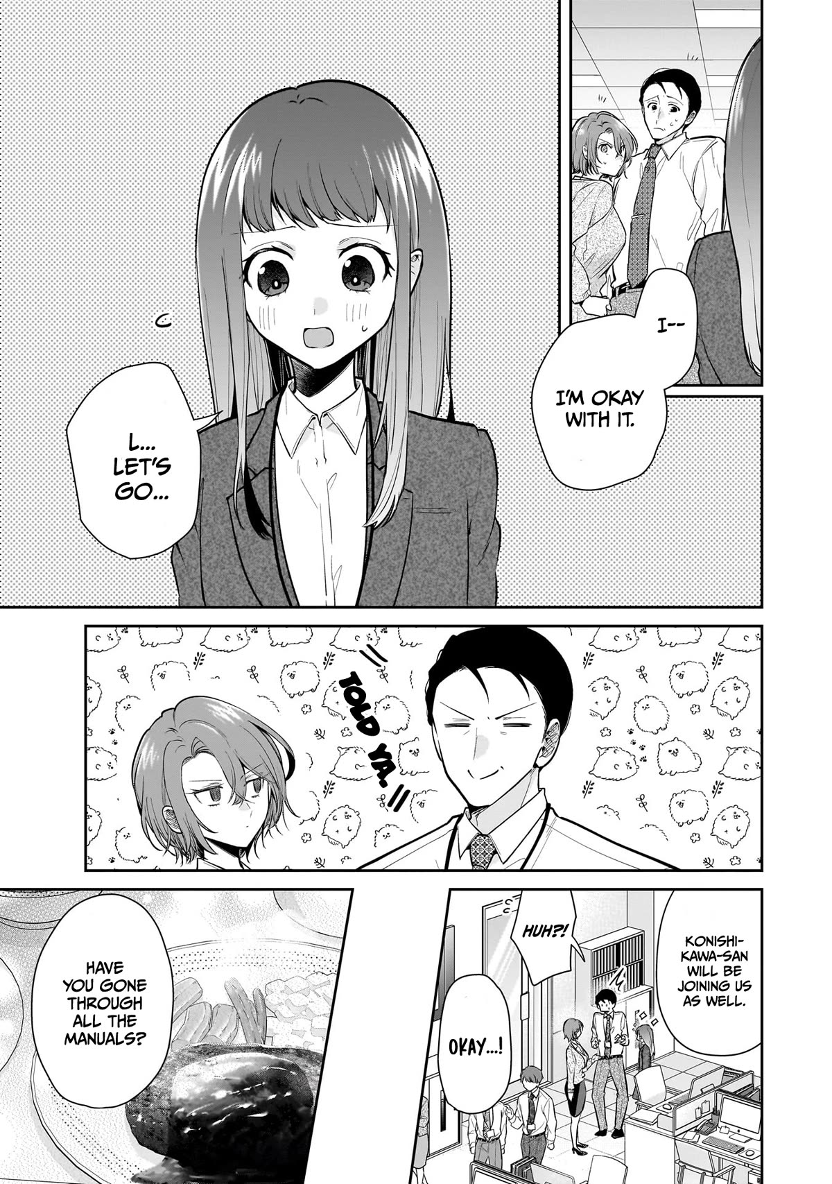 Misato-san is a Bit Cold Towards Her Boss Who Pampers chapter 10 page 7