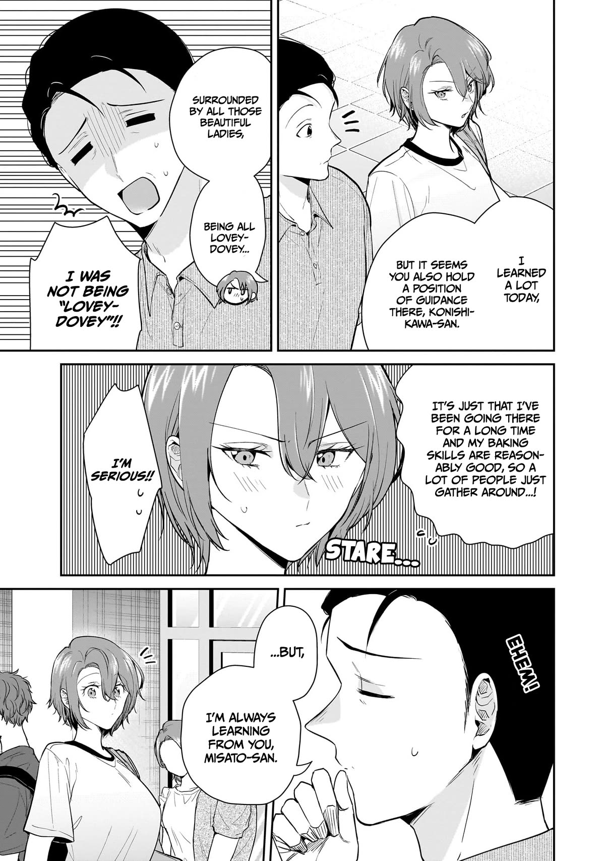 Misato-san is a Bit Cold Towards Her Boss Who Pampers chapter 11 page 13