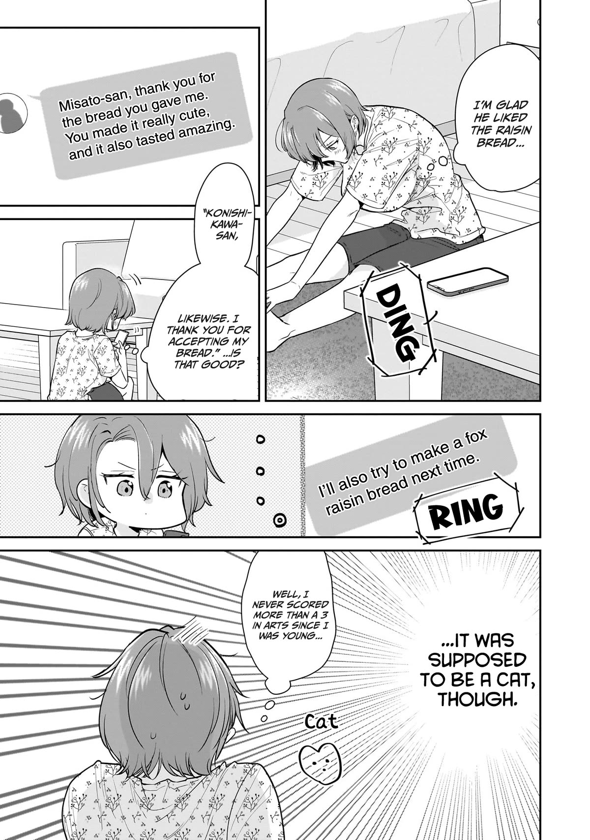 Misato-san is a Bit Cold Towards Her Boss Who Pampers chapter 11 page 19