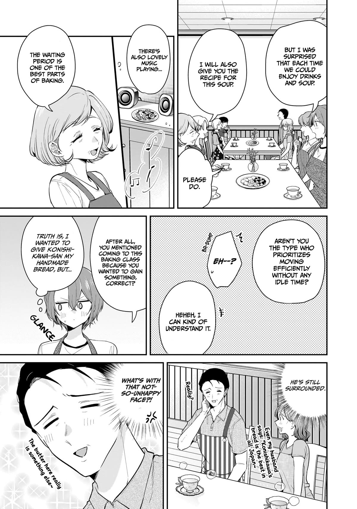 Misato-san is a Bit Cold Towards Her Boss Who Pampers chapter 11 page 9