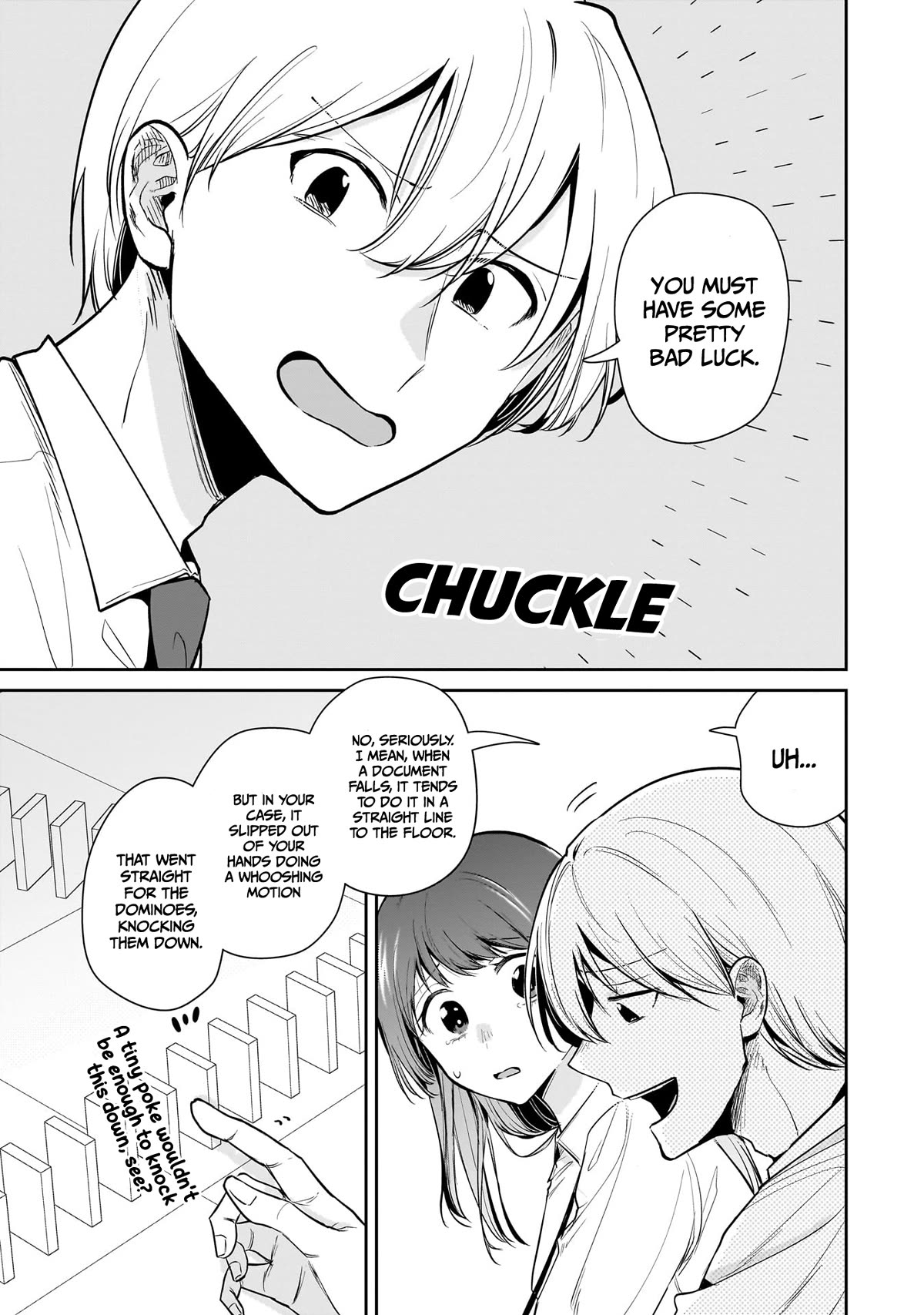 Misato-san is a Bit Cold Towards Her Boss Who Pampers chapter 12 page 13