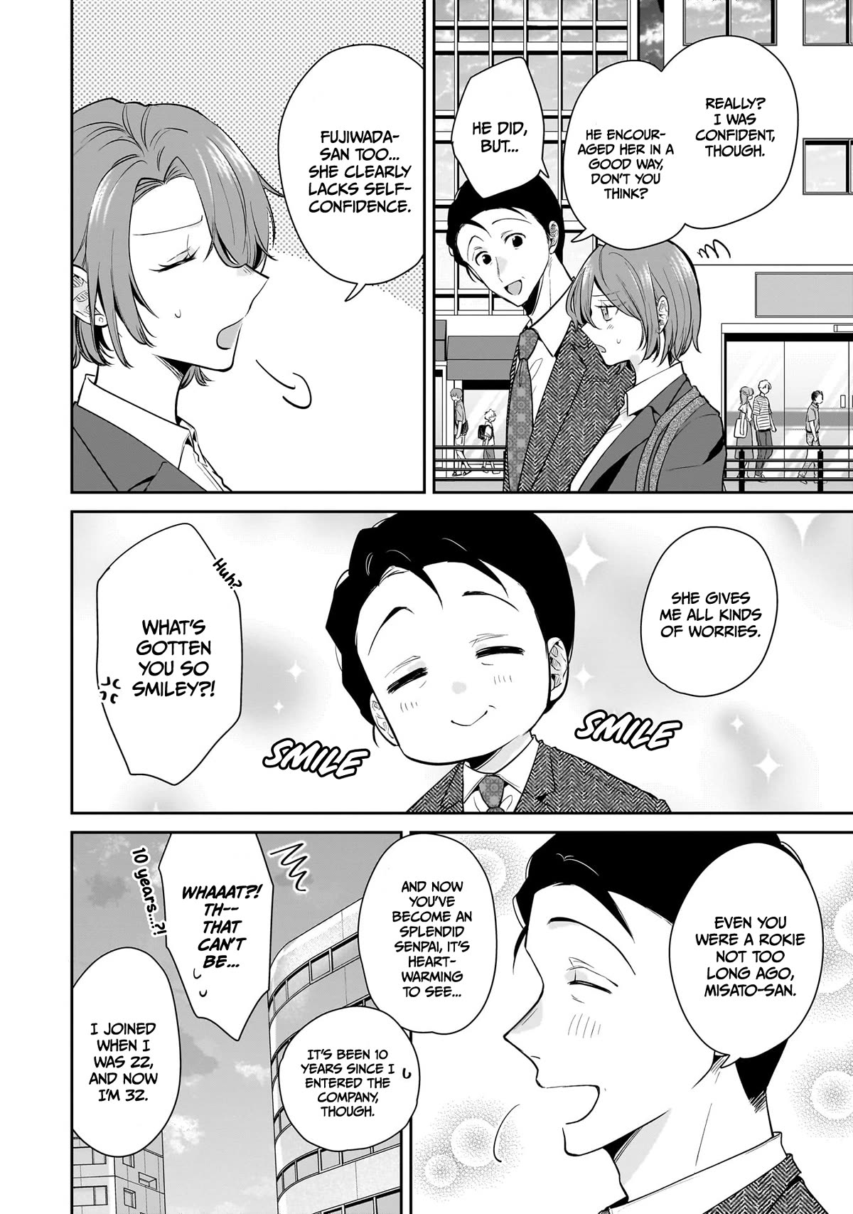 Misato-san is a Bit Cold Towards Her Boss Who Pampers chapter 12 page 18