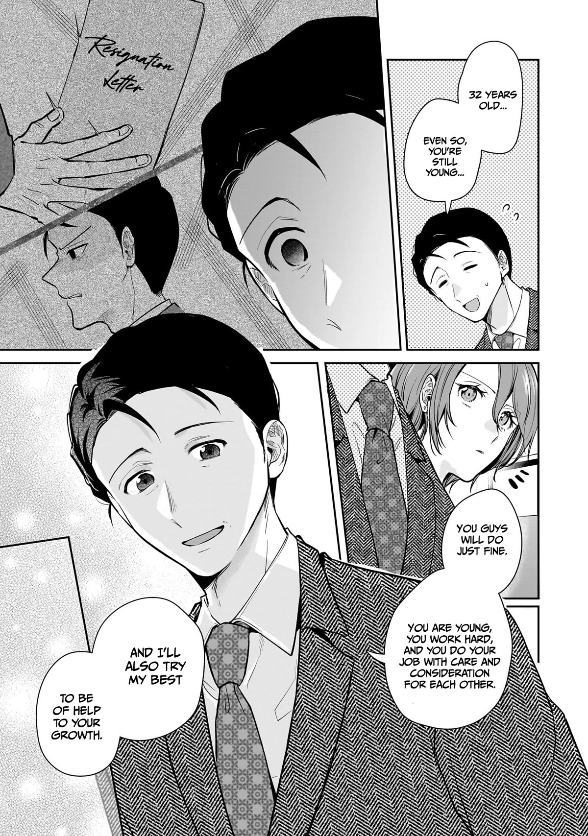 Misato-san is a Bit Cold Towards Her Boss Who Pampers chapter 12 page 19