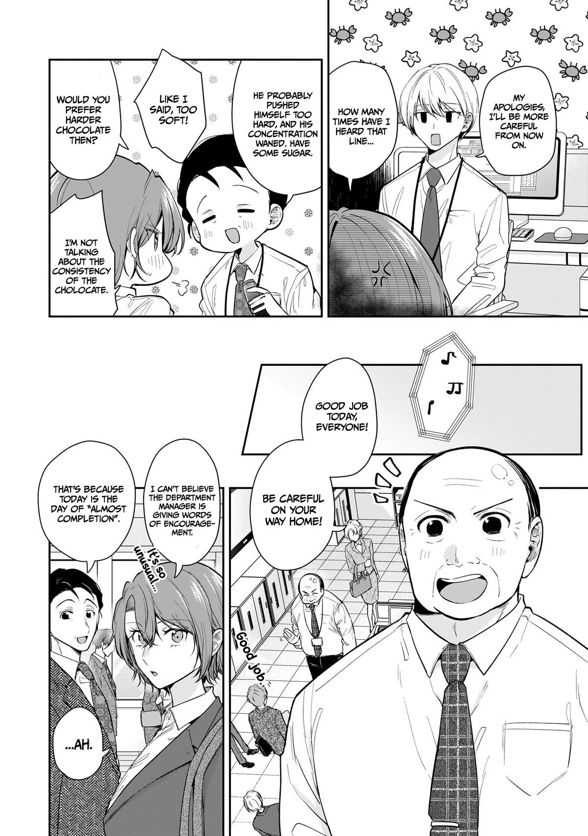 Misato-san is a Bit Cold Towards Her Boss Who Pampers chapter 12 page 4