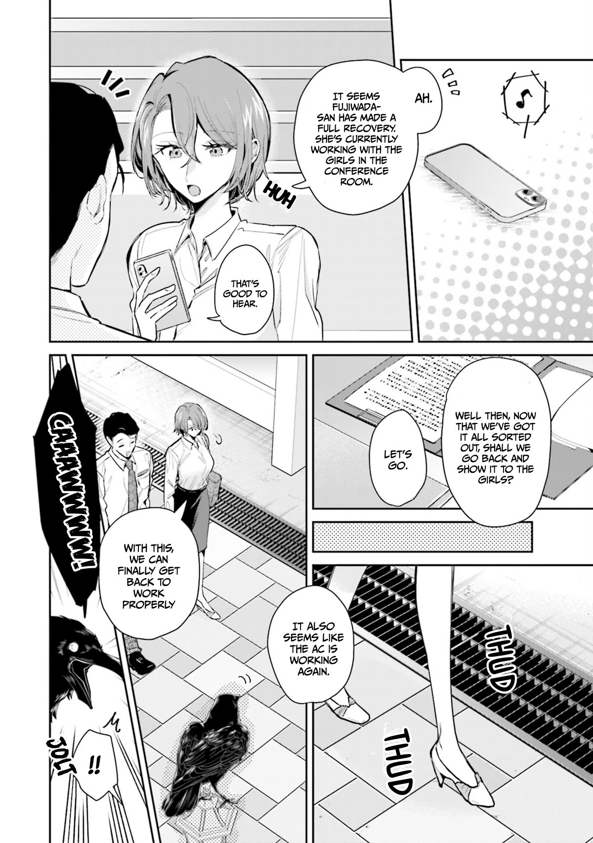 Misato-san is a Bit Cold Towards Her Boss Who Pampers chapter 13 page 14