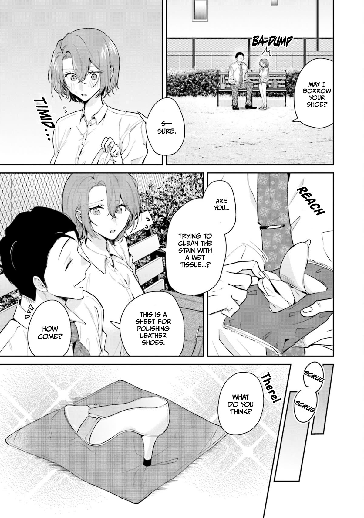 Misato-san is a Bit Cold Towards Her Boss Who Pampers chapter 13 page 17