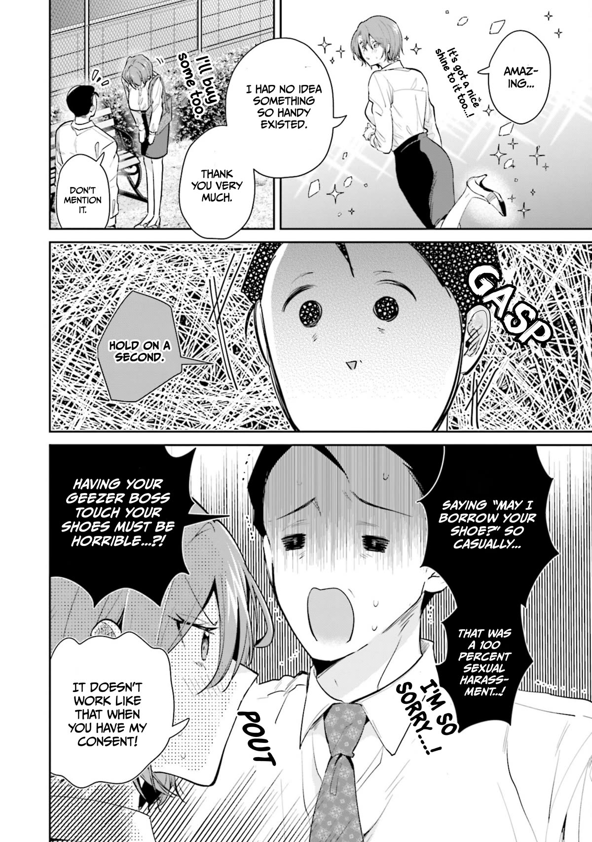 Misato-san is a Bit Cold Towards Her Boss Who Pampers chapter 13 page 18