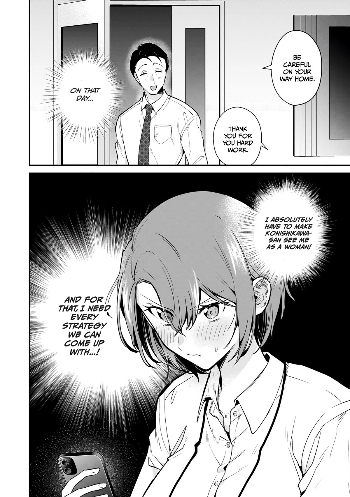 Misato-san is a Bit Cold Towards Her Boss Who Pampers chapter 14 page 20