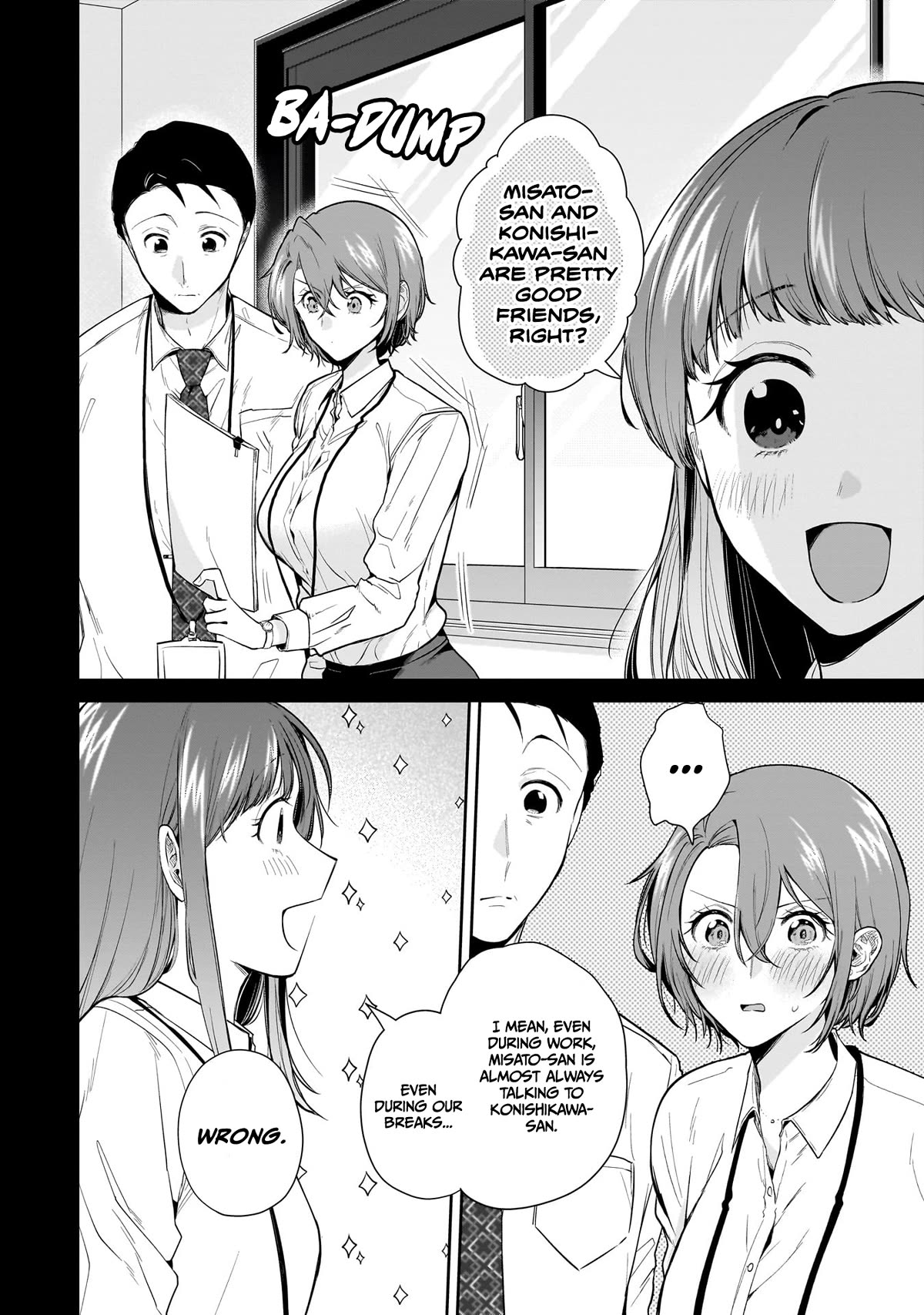 Misato-san is a Bit Cold Towards Her Boss Who Pampers chapter 14 page 6