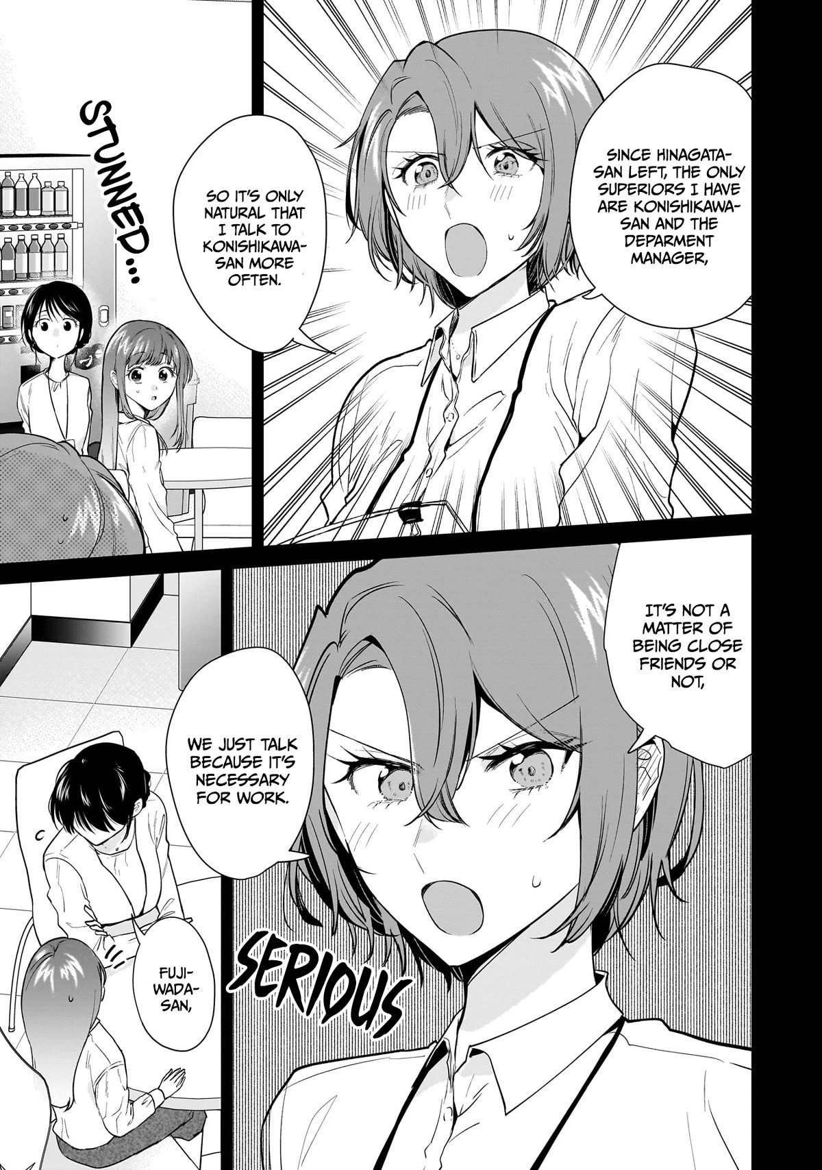 Misato-san is a Bit Cold Towards Her Boss Who Pampers chapter 14 page 7