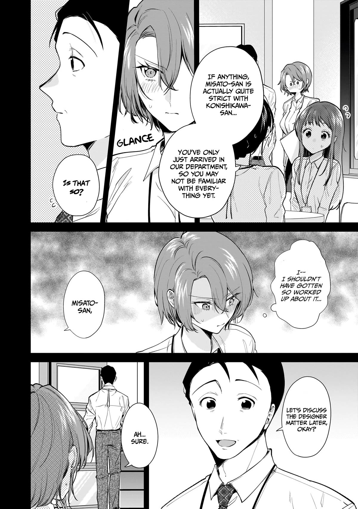 Misato-san is a Bit Cold Towards Her Boss Who Pampers chapter 14 page 8