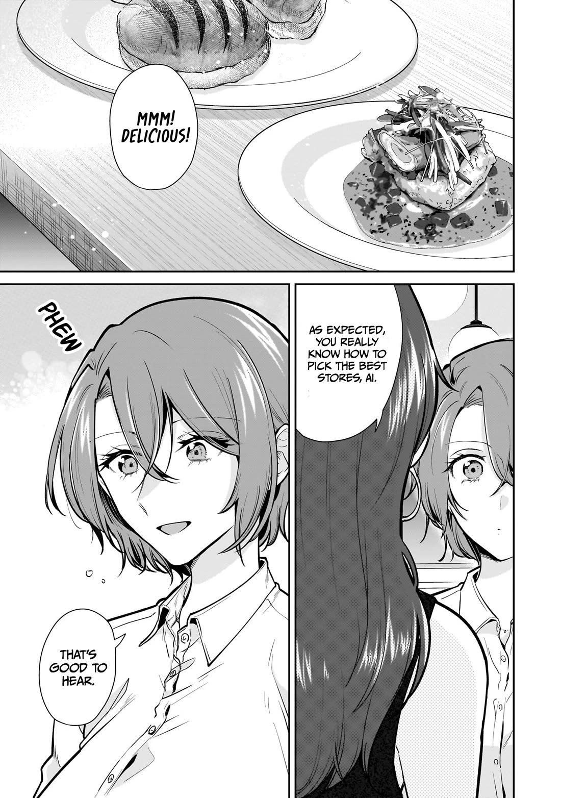 Misato-san is a Bit Cold Towards Her Boss Who Pampers chapter 15 page 1