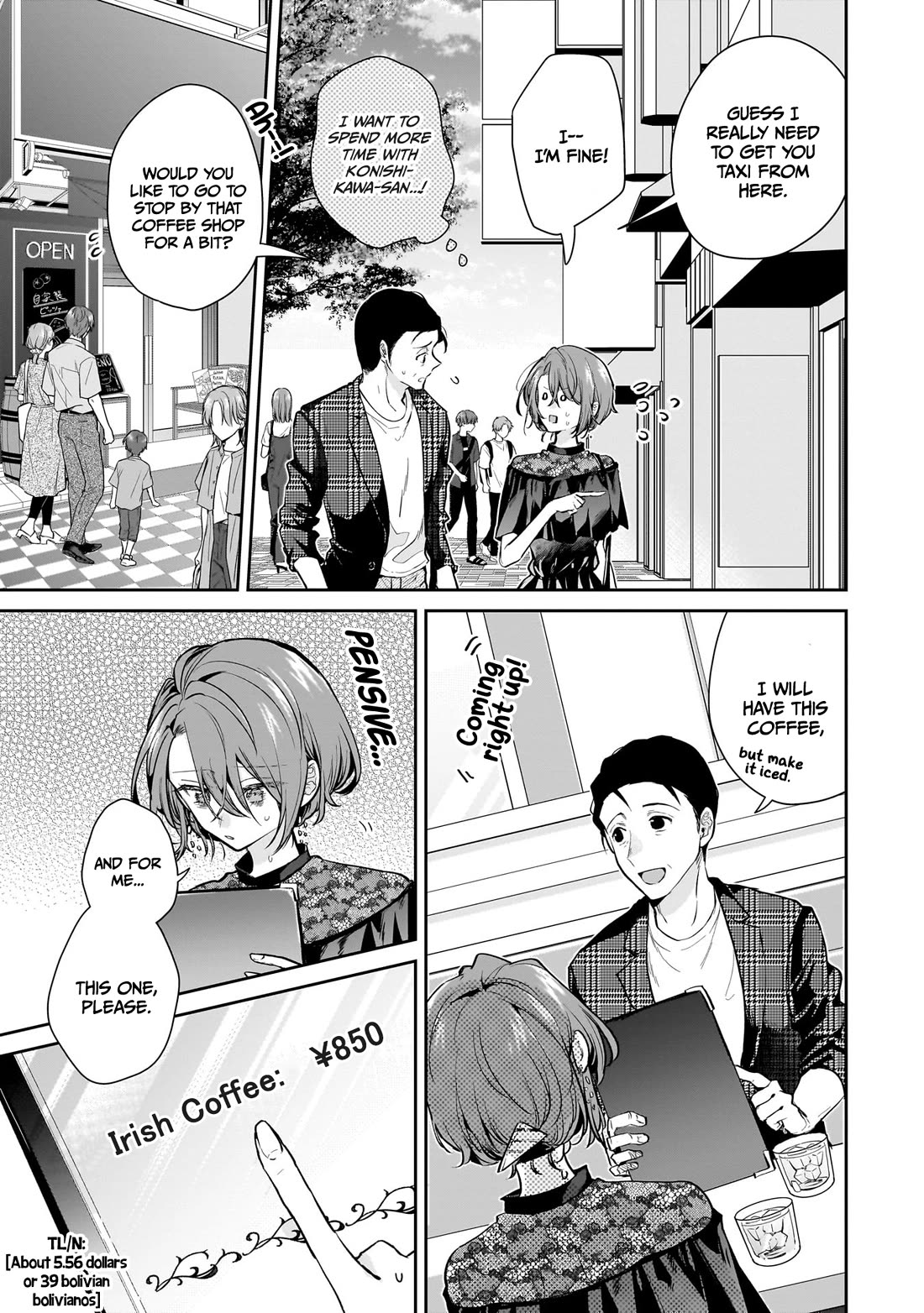 Misato-san is a Bit Cold Towards Her Boss Who Pampers chapter 16 page 13