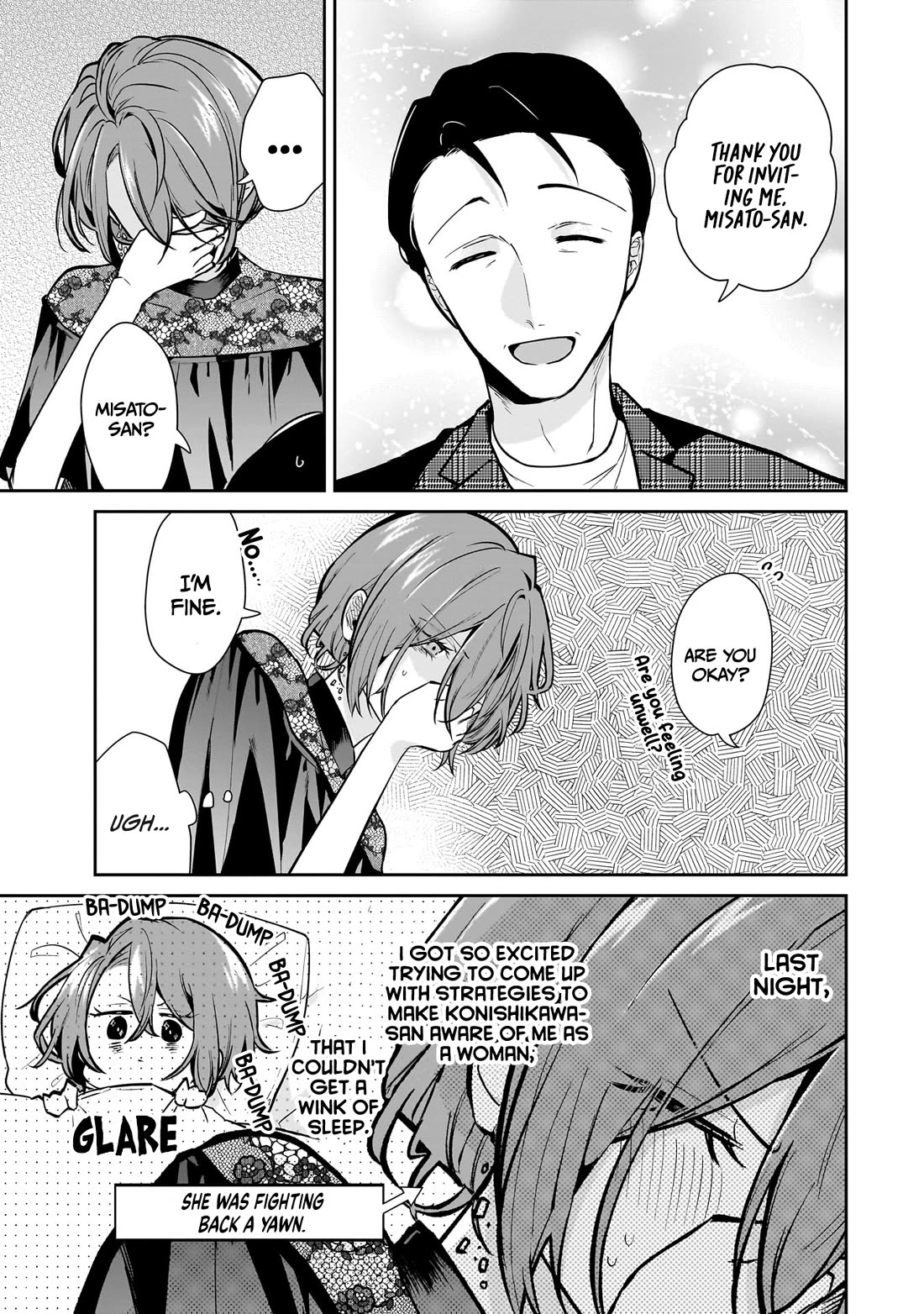 Misato-san is a Bit Cold Towards Her Boss Who Pampers chapter 16 page 3