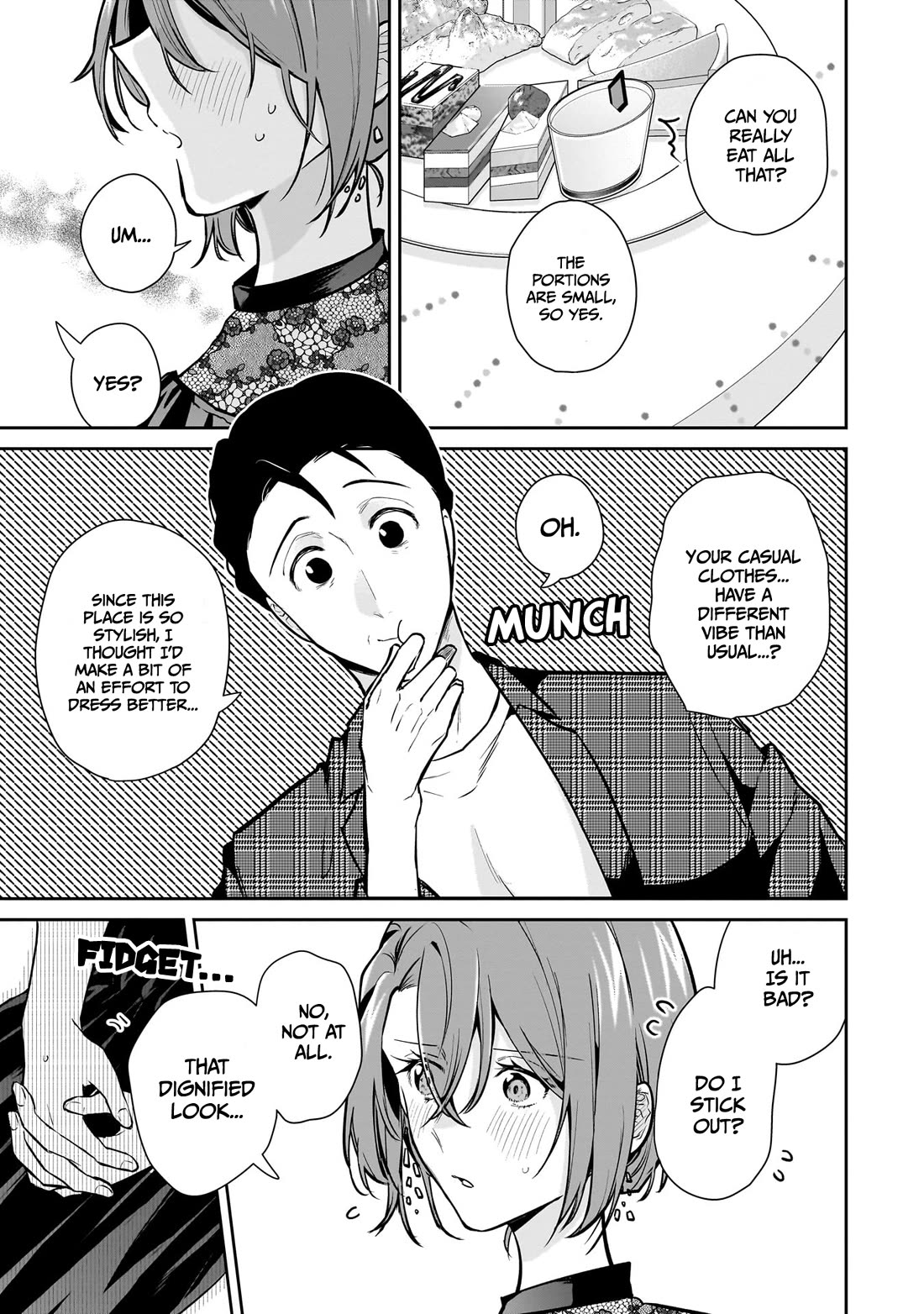 Misato-san is a Bit Cold Towards Her Boss Who Pampers chapter 16 page 7