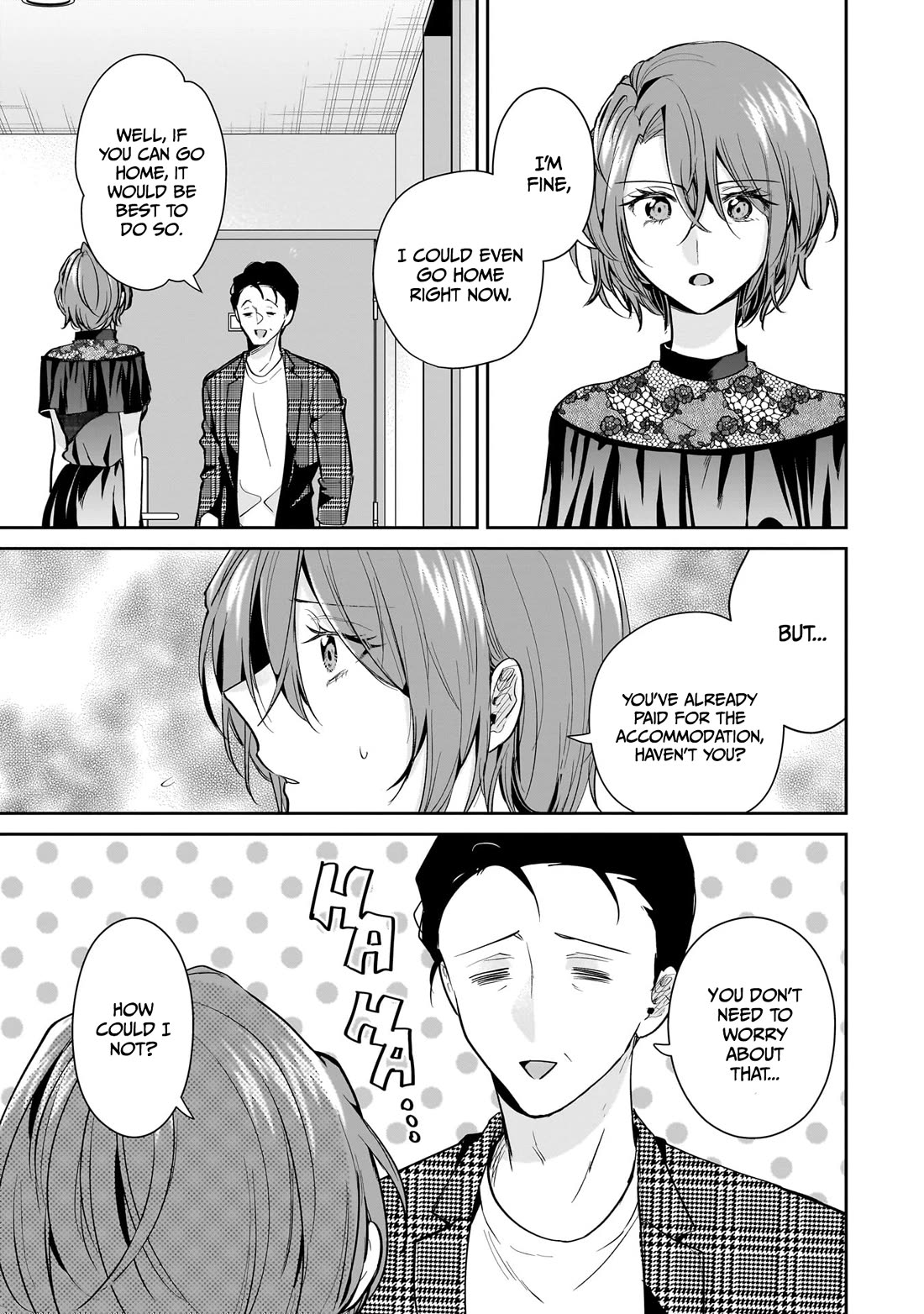 Misato-san is a Bit Cold Towards Her Boss Who Pampers chapter 17 page 13