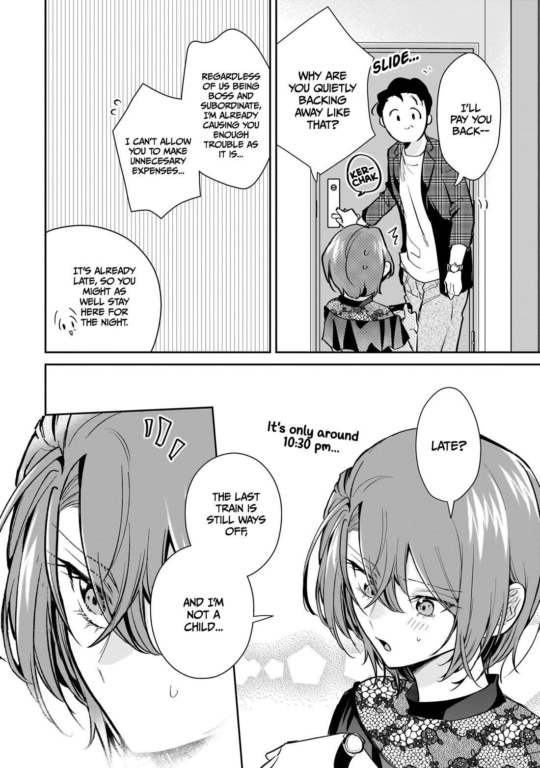 Misato-san is a Bit Cold Towards Her Boss Who Pampers chapter 17 page 14