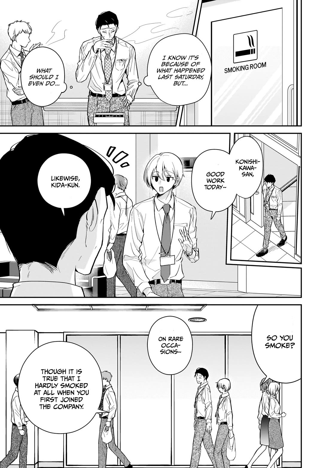 Misato-san is a Bit Cold Towards Her Boss Who Pampers chapter 18 page 11