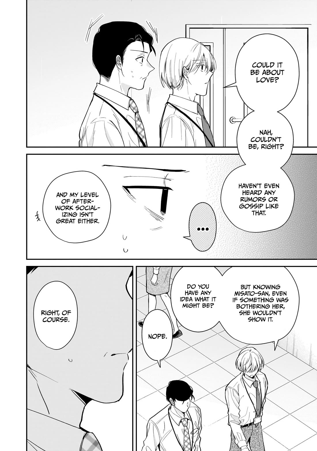 Misato-san is a Bit Cold Towards Her Boss Who Pampers chapter 18 page 14