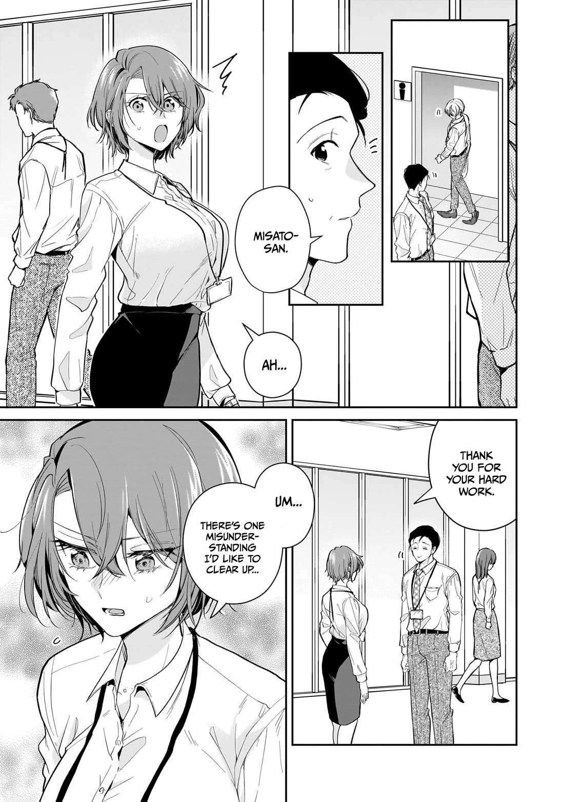 Misato-san is a Bit Cold Towards Her Boss Who Pampers chapter 18 page 15