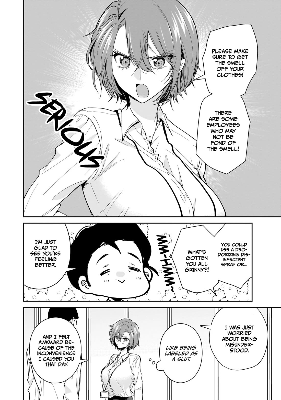 Misato-san is a Bit Cold Towards Her Boss Who Pampers chapter 18 page 18