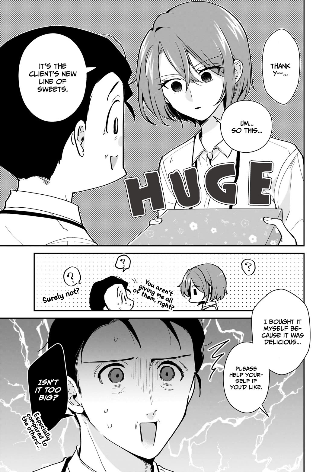 Misato-san is a Bit Cold Towards Her Boss Who Pampers chapter 18 page 7