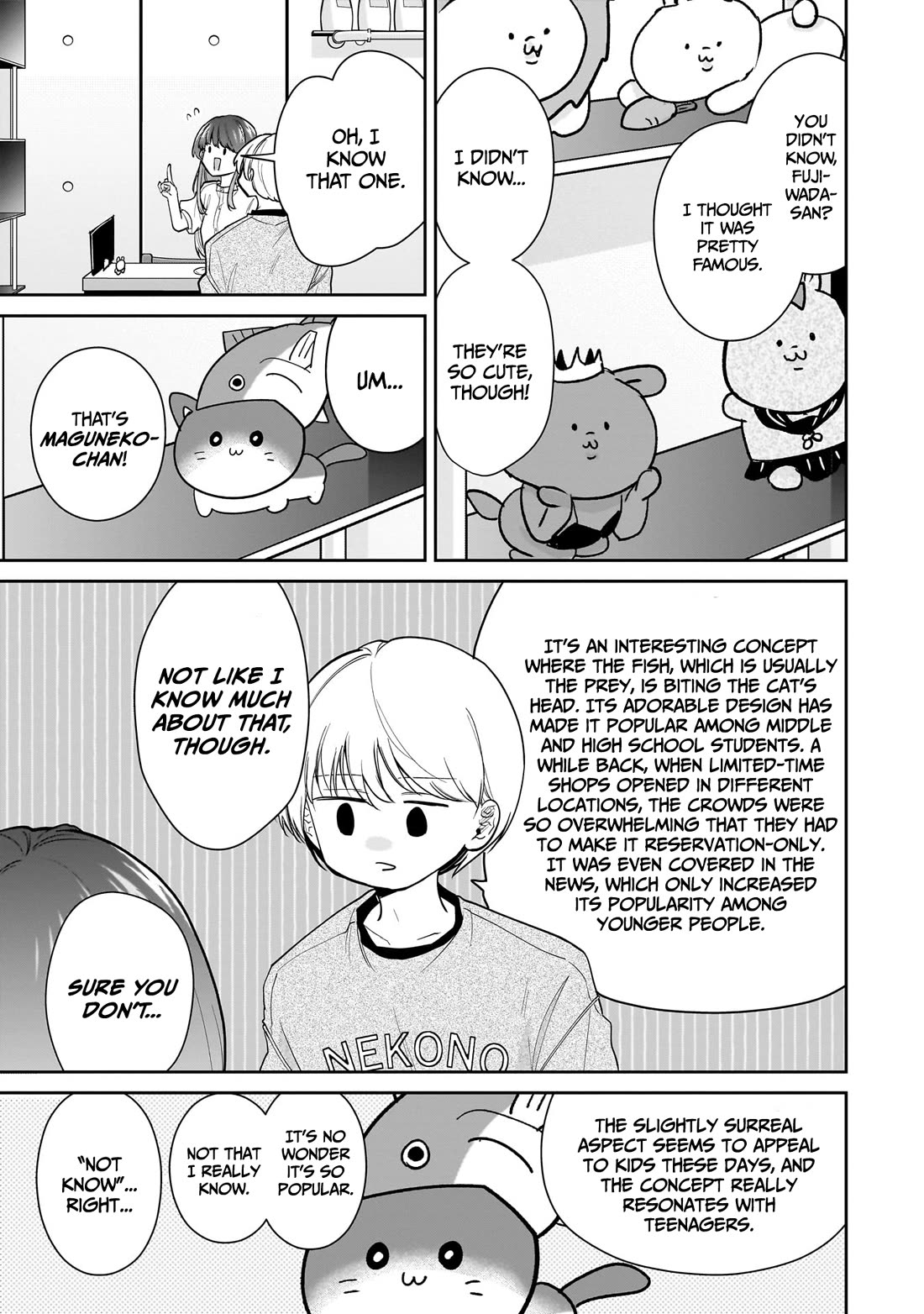 Misato-san is a Bit Cold Towards Her Boss Who Pampers chapter 19 page 11