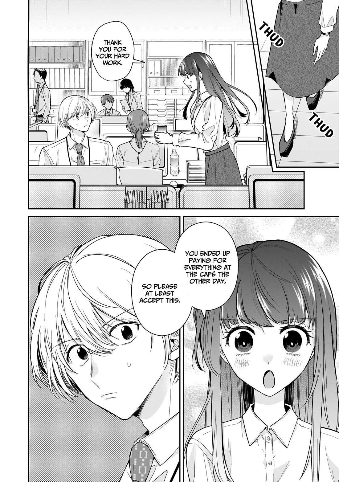 Misato-san is a Bit Cold Towards Her Boss Who Pampers chapter 19 page 18