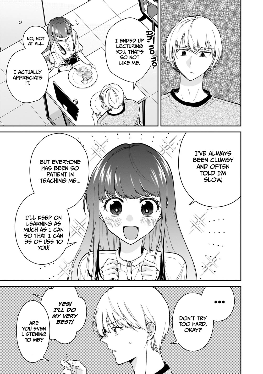 Misato-san is a Bit Cold Towards Her Boss Who Pampers chapter 19 page 9