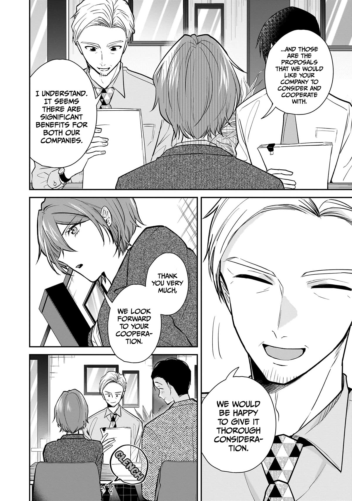 Misato-san is a Bit Cold Towards Her Boss Who Pampers chapter 2 page 4