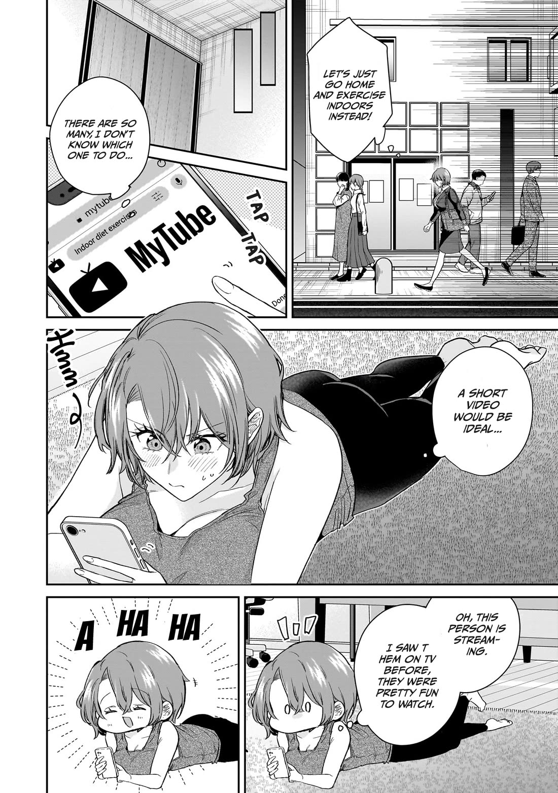 Misato-san is a Bit Cold Towards Her Boss Who Pampers chapter 20 page 10