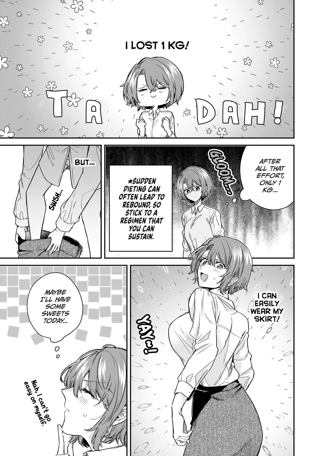 Misato-san is a Bit Cold Towards Her Boss Who Pampers chapter 20 page 17