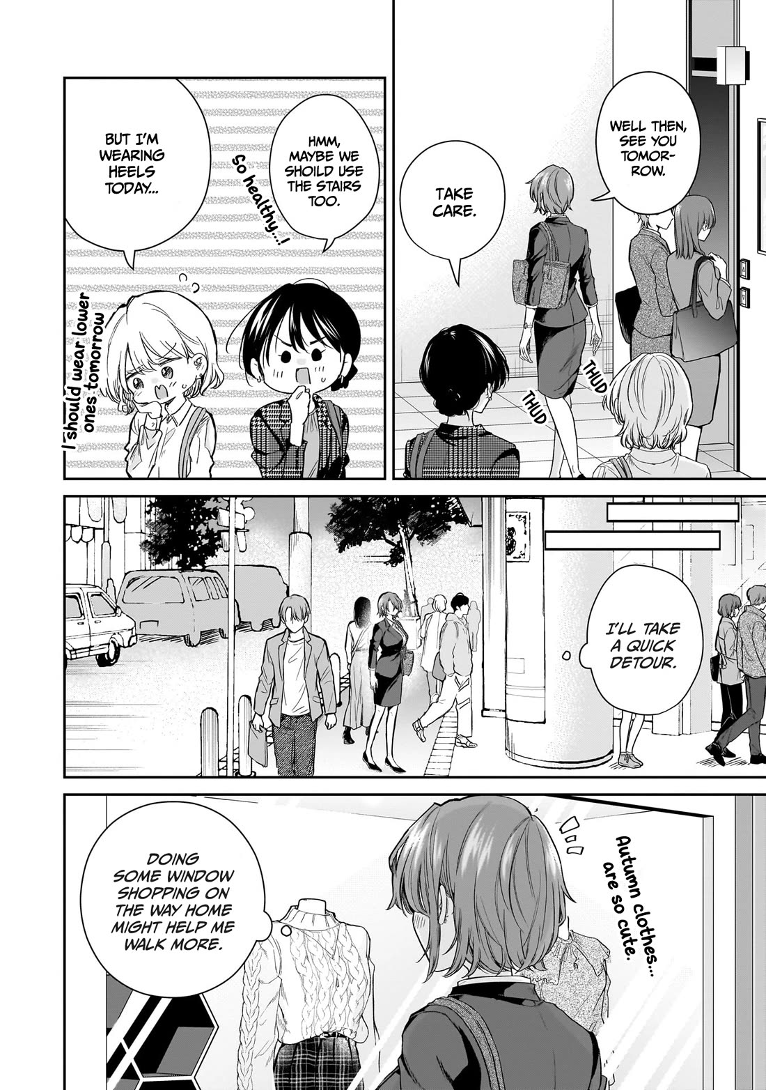 Misato-san is a Bit Cold Towards Her Boss Who Pampers chapter 20 page 8