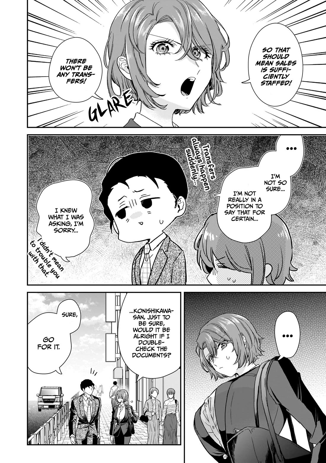 Misato-san is a Bit Cold Towards Her Boss Who Pampers chapter 21 page 10